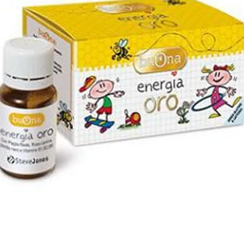 Buona Energia Oro Integratore Alimentare Stress Ossidativo Ricostituente 10 flaconi