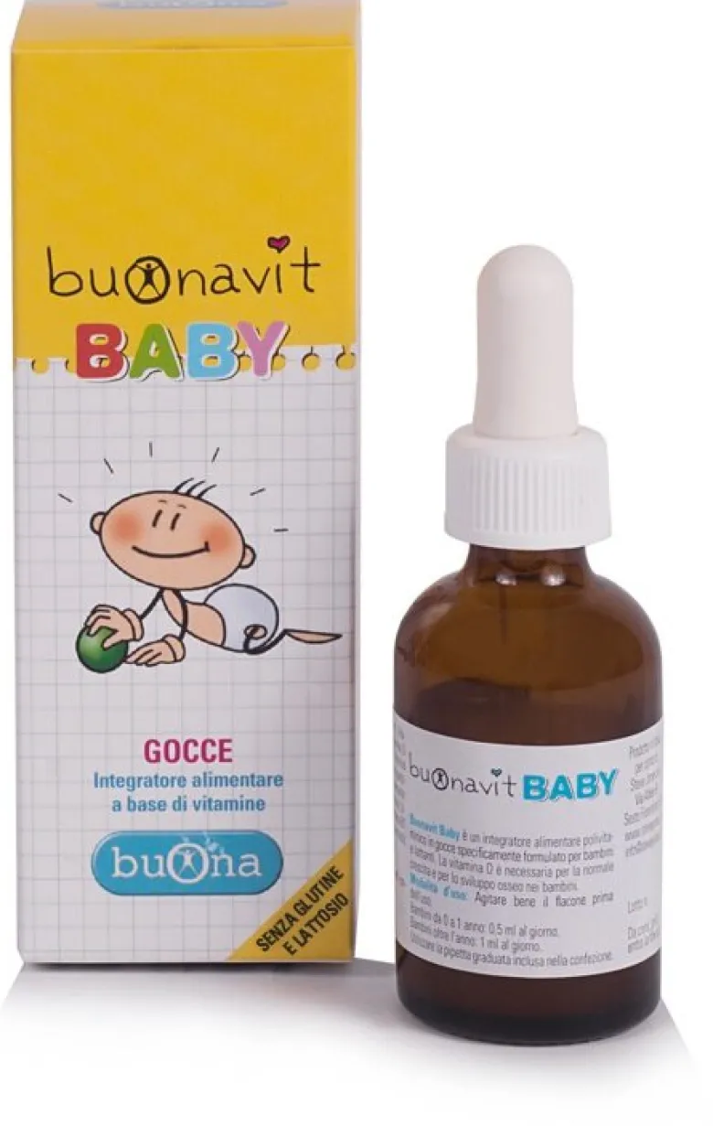 Buonavit Baby Gocce 20ml - Vitamine Neonati e Bambini