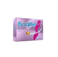 Buscofen 200mg Con Ibuprofene Analgesico Contro Dolori Da Ciclo 24 Capsule Molli