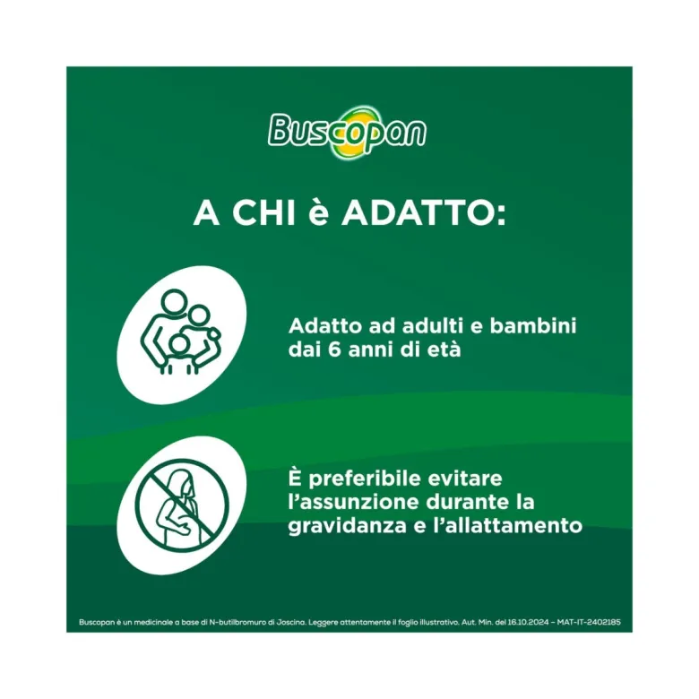 Buscopan Per Mal di Pancia Crampi Dolori Addominali 40 Compresse