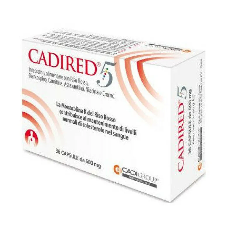 Cadired 5 controllo del colesterolo 36 capsule