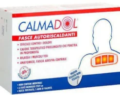 Calmadol Fasce Autoriscaldanti Collo-Spalla-Polso efficaci contro il dolore 6 fasce monouso