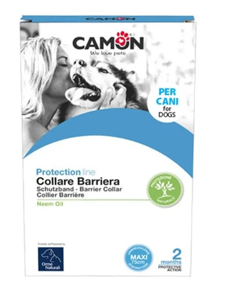 Camon Protection Collare Antiparassitario Olio Neem Cane Fino A 25 Kg