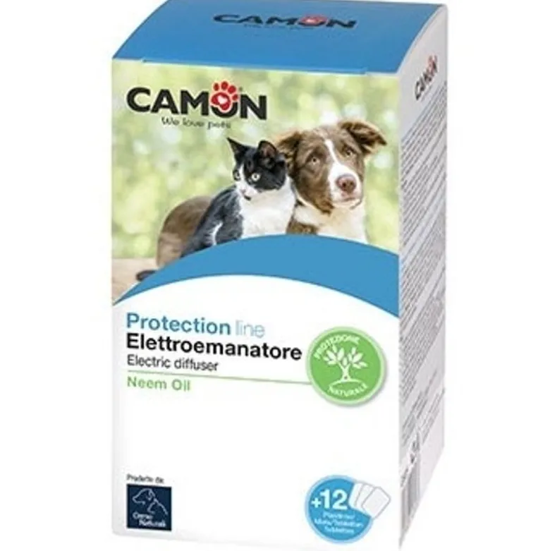 Camon Protection Elettroemanatore Con 12 Piastrine Cane/Gatto
