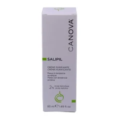Canova Salipil Crema Viso Antiacne 50ml - Trattamento Efficace