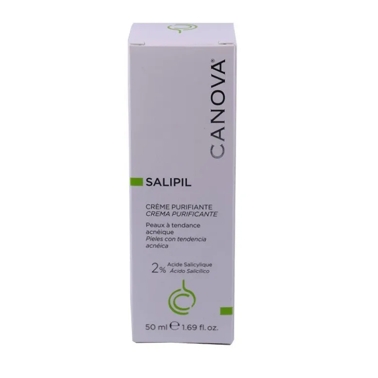 Canova Salipil Crema Viso Antiacne 50ml - Trattamento Efficace