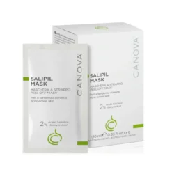 Canova Salipil Mask per pelli miste a tendenza acneica 8 bustine monouso