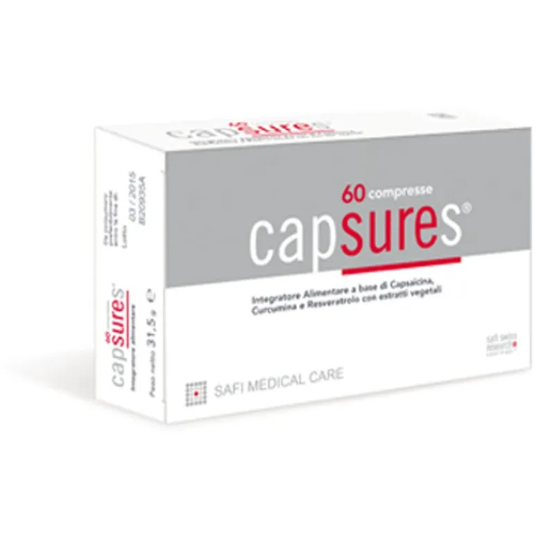 Capsures cura della pelle 60 compresse