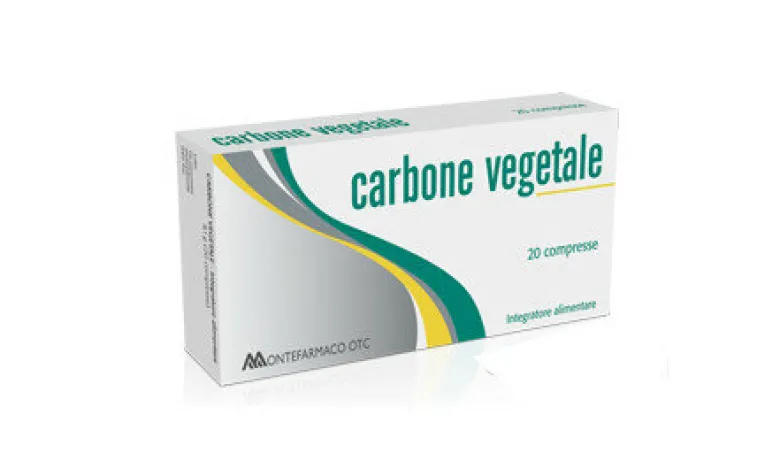 Carbone Vegetale ad elevata concentrazione 20 compresse
