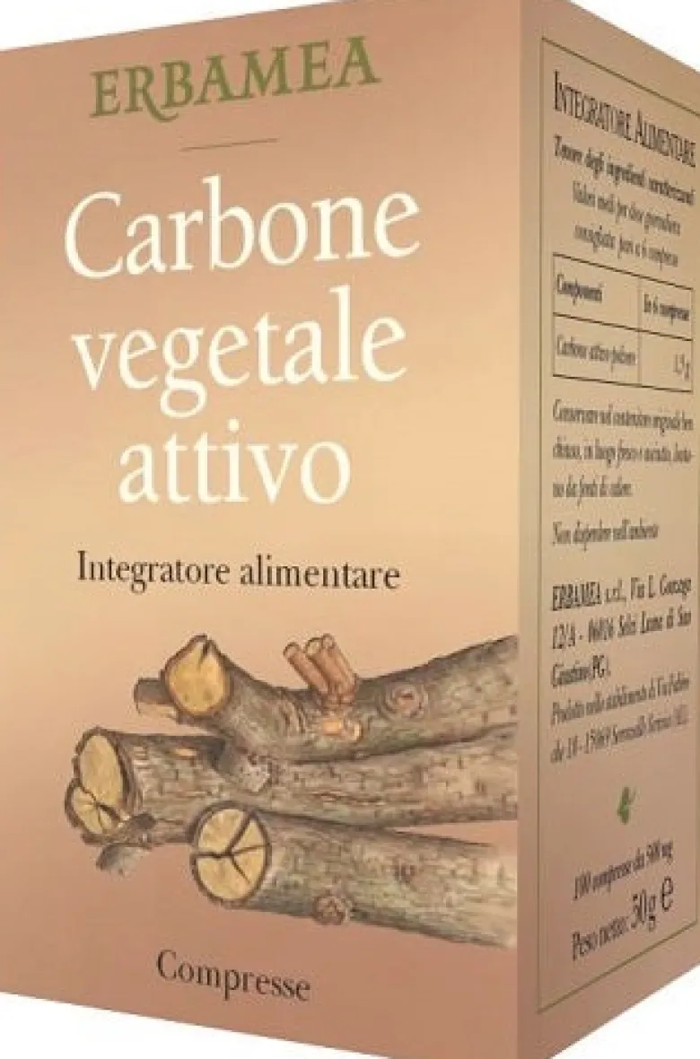 CARBONE VEGETALE ATTIVO