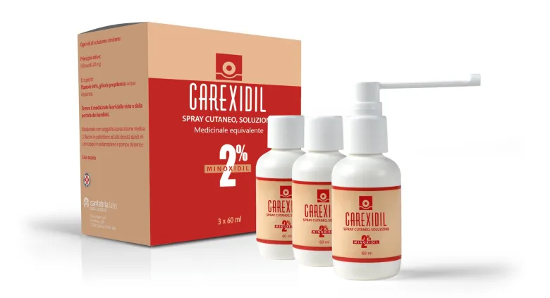 Carexidil 2% spray cutaneo soluzione 60ml