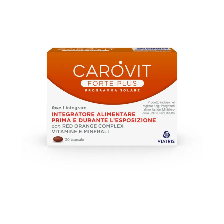 Carovit Forte Plus 30 Capsule - Integratore per Pelle Sana