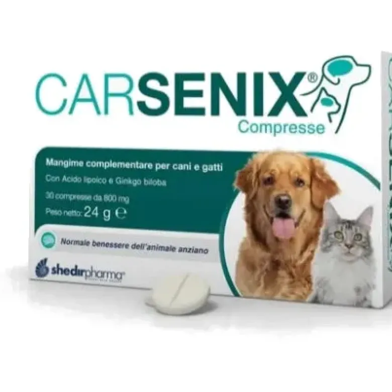 Carsenix Mangime Complementare Cani/Gatti 30 Compresse