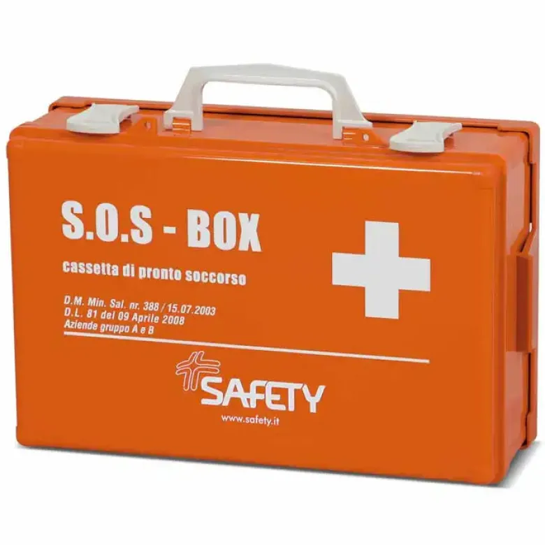 Cassetta Pronto Soccorso gruppo A B Safety