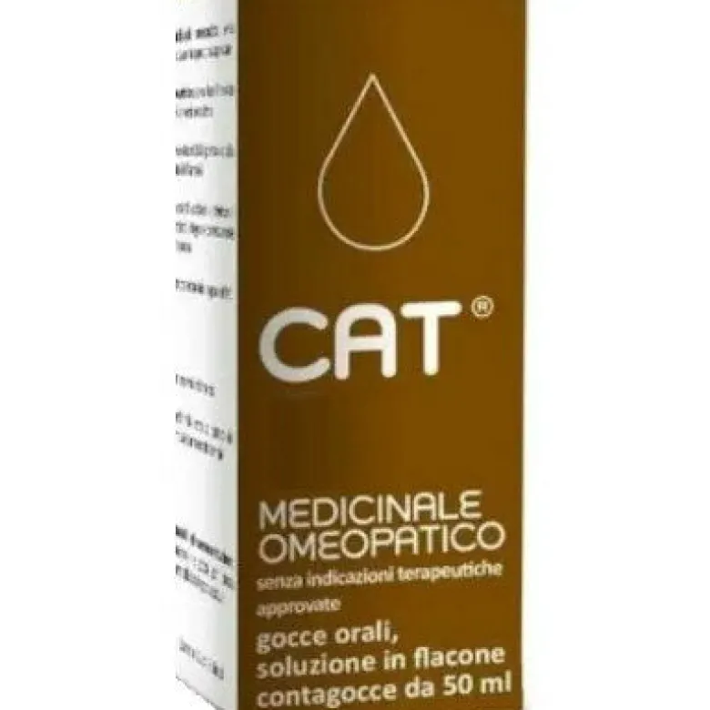 Cat 2 Gocce Medicinale Omeopatico 50ml