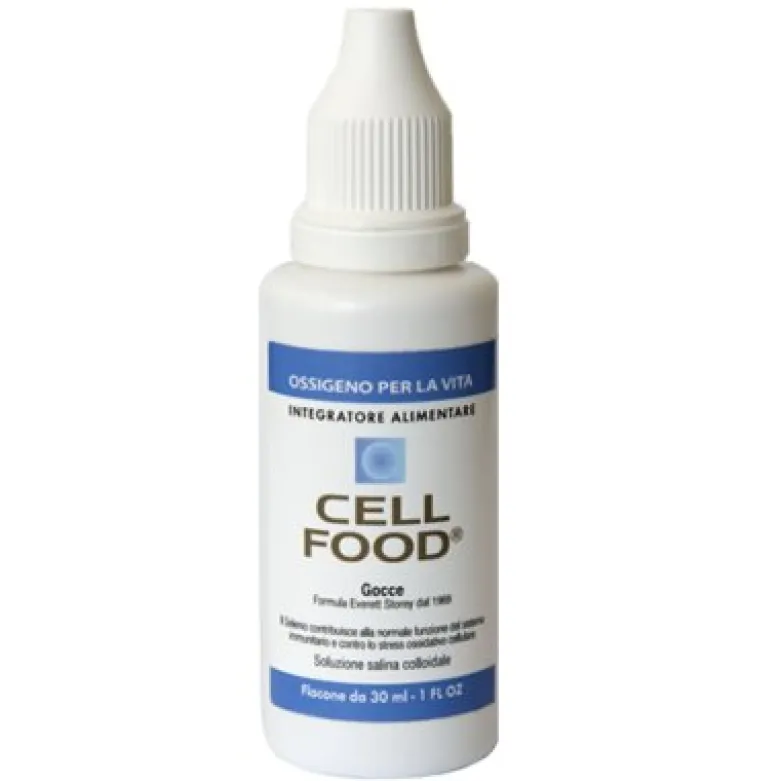 Cellfood Gocce 30ml: Integratore Ossigenante Nutriente
