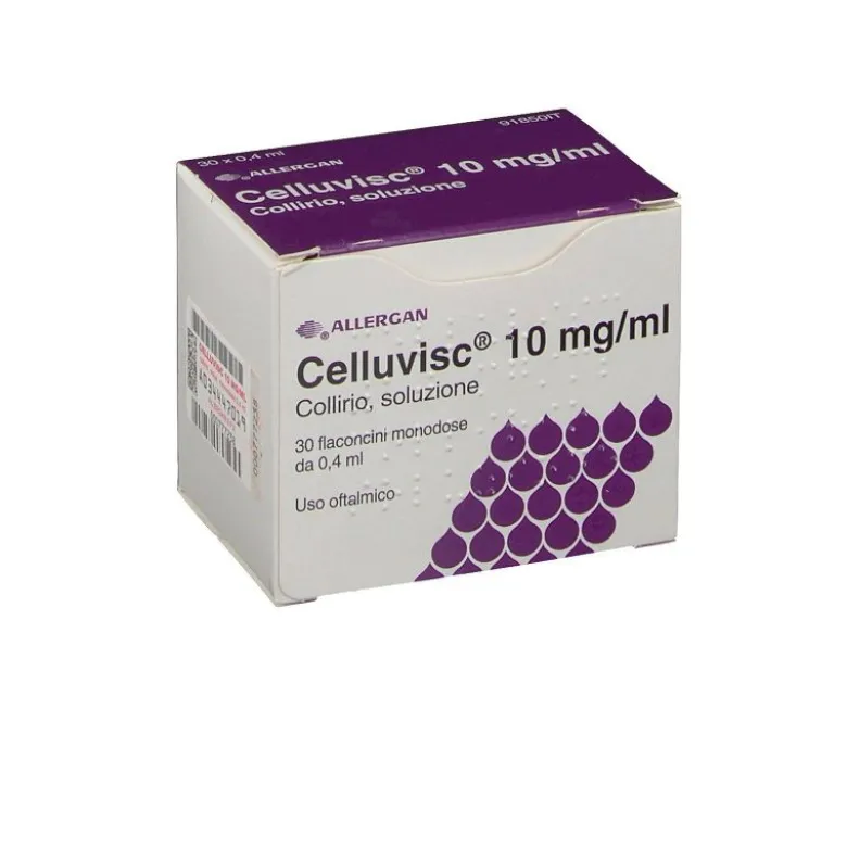Celluvisc 10mg/ml Collirio 30 flaconcini monodose