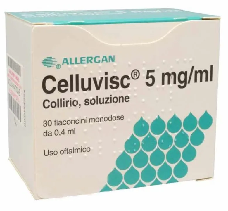 Celluvisc umettante lubrificante uso oftalmico 30 fiale da 0,4ml