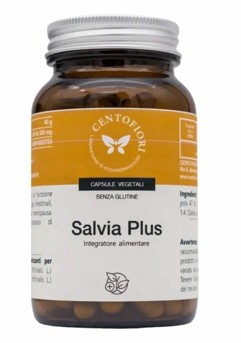 Cento Fiori Salvia Plus 100 Capsule Vegetali