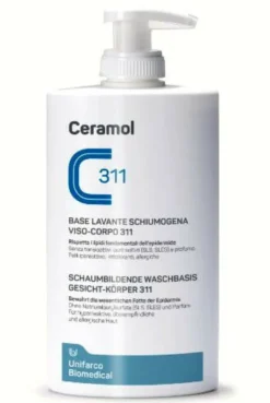 Ceramol Base Lavante Schiumogena Viso Corpo 400ml