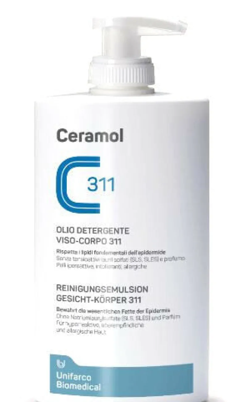 Ceramol 311 olio detergente viso e corpo 400ml