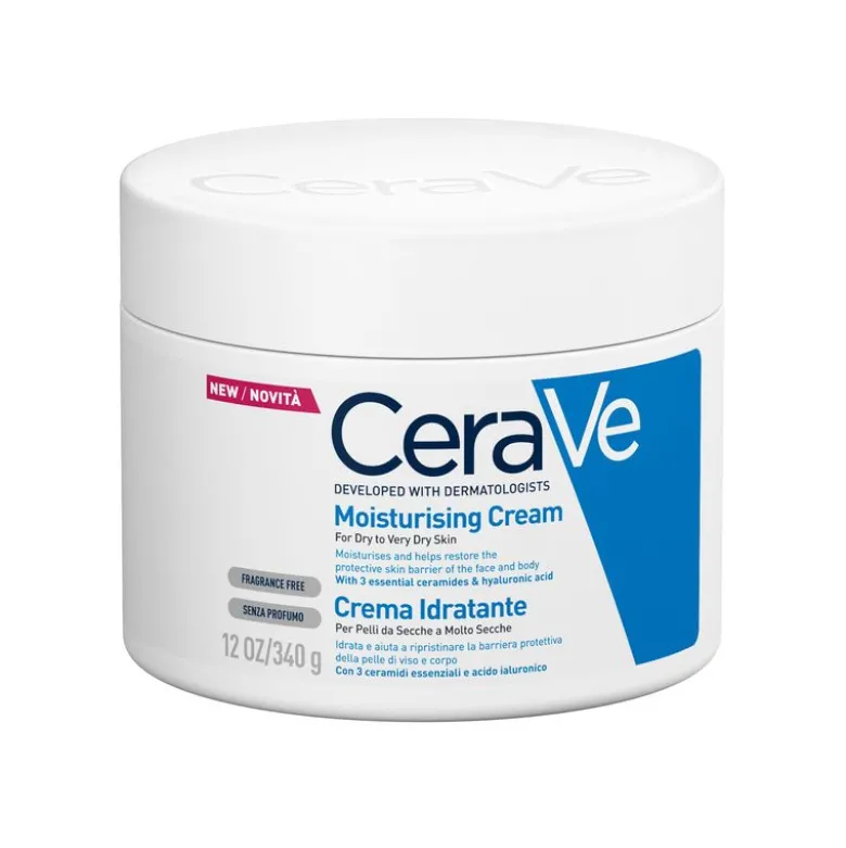 CeraVe Crema Corpo Idratante Pelle Molto Secca 340 g