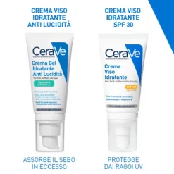 CeraVe Crema Viso Idratante Anti-lucidità Pelle Grassa e Mista 50ml