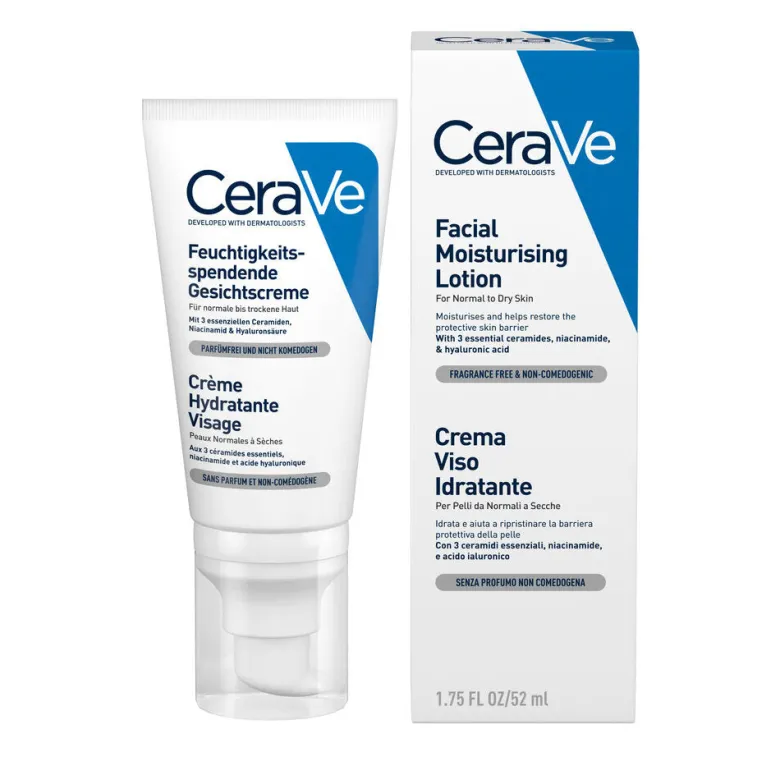 CeraVe Crema Viso Idratante con acido ialuronico 50 ml