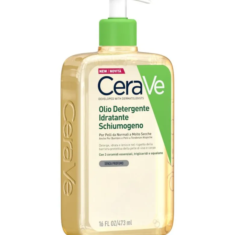 Cerave Olio Detergente Idratante Schiumogeno 473ml