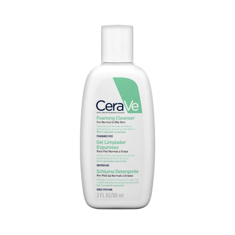 CeraVe Schiuma Detergente Viso Pelle Grassa Seboregolatrice 88 ml