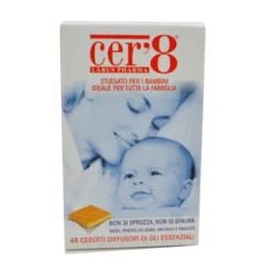 Cer'8 Family 48 Cerotti Oli Essenziali per Benessere Famigliare