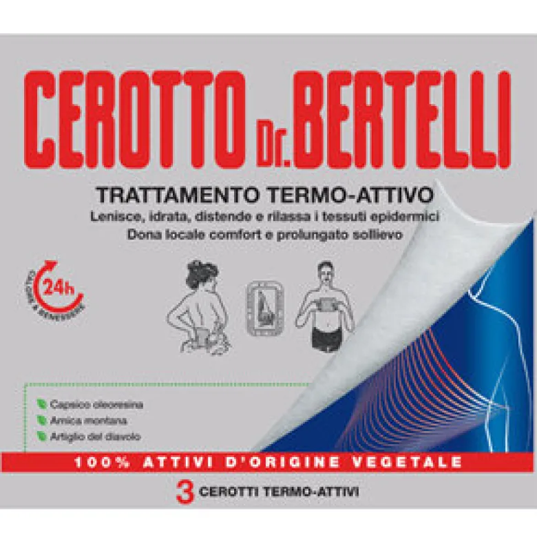 Cerotto Dr. Bertelli Trattamento Termo-attivo