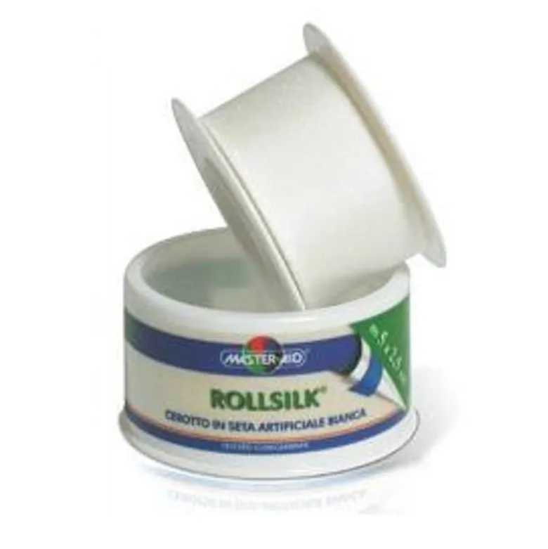 Cerotto Master-Aid Rollsilk seta 2,5 cm x 5 m