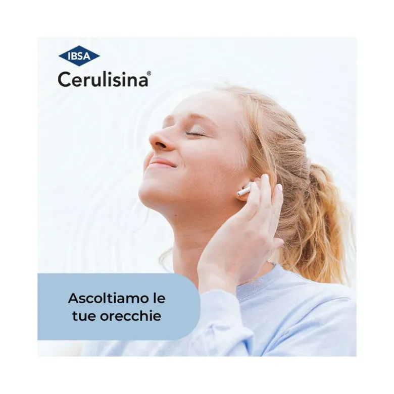 Cerulisina dissoluzione tappi cerume Gocce Auricolari 20ml 5%