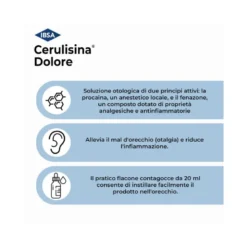 Cerulisina Dolore Gocce Auricolari Soluzione 6ml