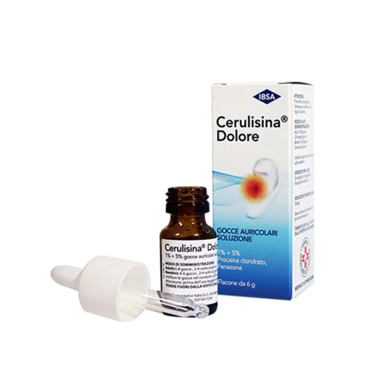 Cerulisina Dolore Gocce Auricolari Soluzione 6ml