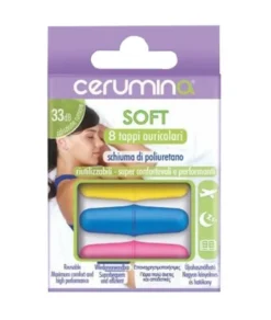 Cerumina Soft 8 Tappi Auricolari in schiuma di poliuretano
