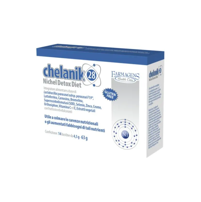 Chelanik 28 integratore alimentare 14 bustine