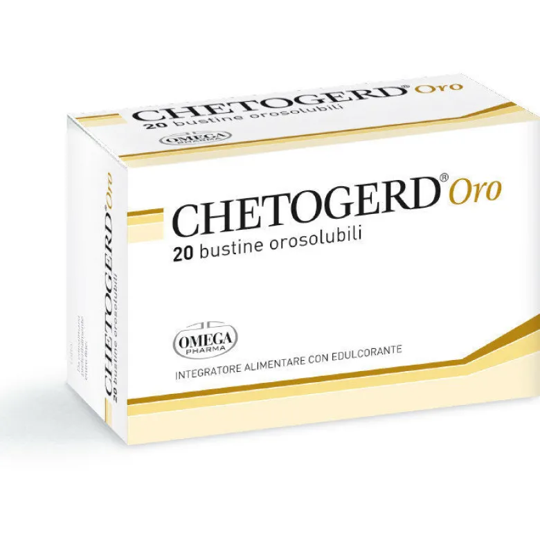 Chetogerd Oro utile per la digestione 20 bustine