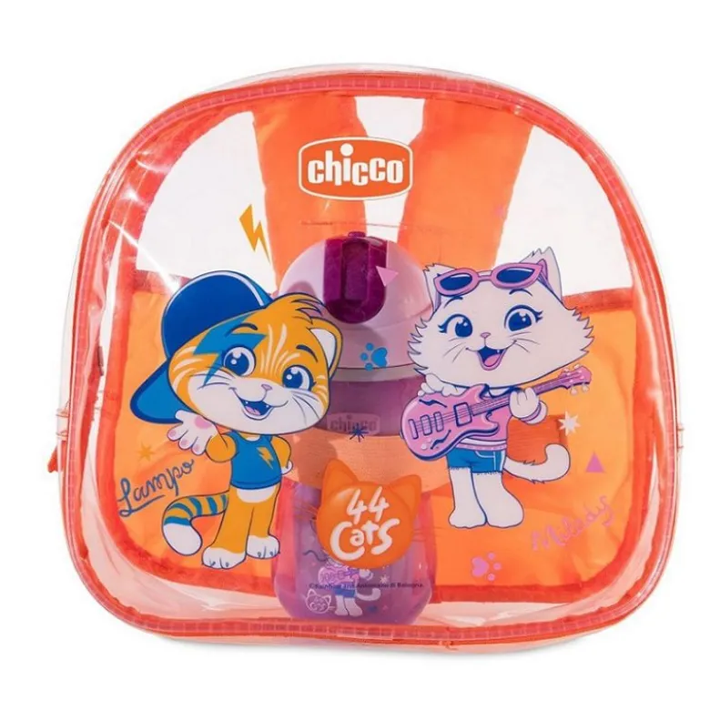 Chicco Cat Backpack Zainetto 44 Gatti+ Tazza Sport Rosa 18m+