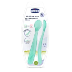 Chicco Cucchiaio in Silicone per maschio 6 mesi