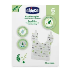 Chicco Eco Bavaglini Monouso Compostabili 36 pezzi