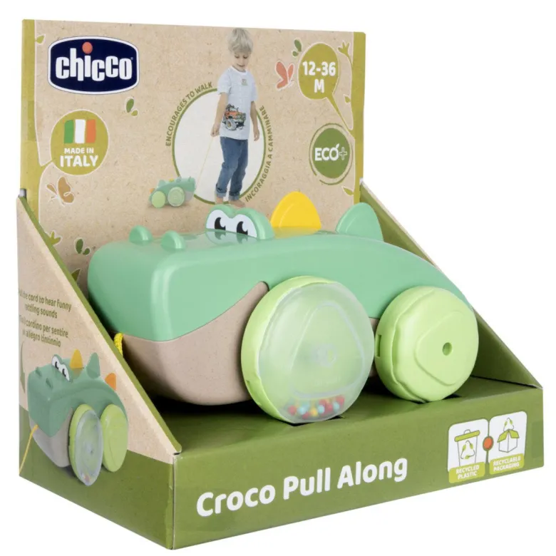 Chicco Eco+ Coccodrillo Trainante 10-36 Mesi