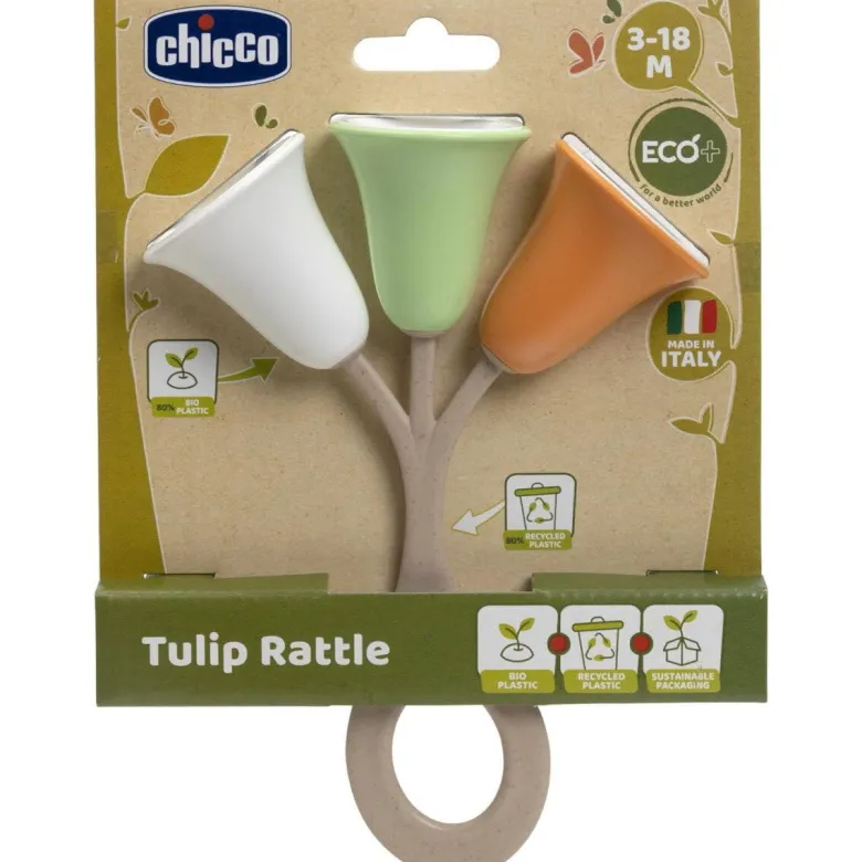 Chicco Eco+ Sonaglio Tulipano 3-18m 1 Pezzo