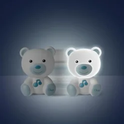 Chicco First Dreams Orsetto Dreamlight Luce notturna musicale azzurra 0+ mesi