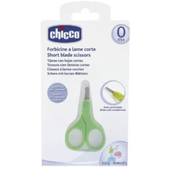 Chicco Forbicine a lame corte verdi 0m+