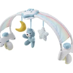 Chicco Gioco Arco Lettino Arcobaleno Azzurro