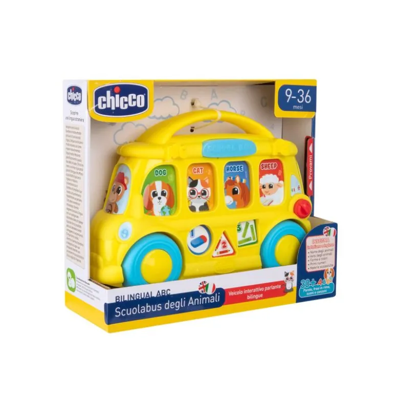 Chicco Gioco Scuolabus Parlante ABC 9-36 Mesi
