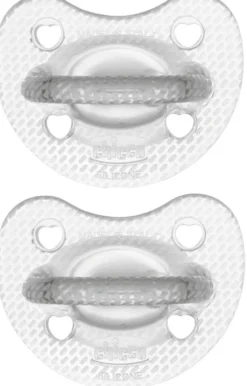 Chicco Gommotto Silicone Crystal 2-6 Mesi 2 Pezzi
