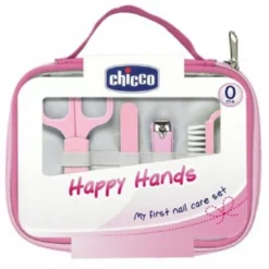 Chicco Happy Hands Set Mani bimba colore rosa 0+